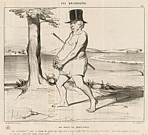 Un Abus de confiance by Honoré Daumier