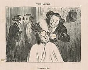 Un coup de feu! by Honoré Daumier