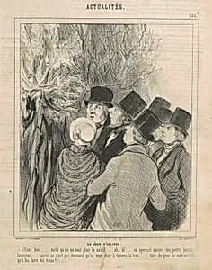 Un jour déclipse by Honoré Daumier
