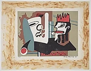 Untitled (Abstract Masks)
