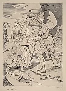 Untitled (Men Fighting)