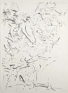 Portrait of Willem de Kooning, after Pieter Bruegel the Elder