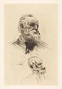 Victor Hugo, De Trois Quarts by Auguste Rodin
