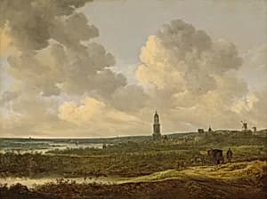 View of Rhenen by Jan van Goyen