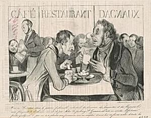 Vois-tu Bertrand... by Honoré Daumier