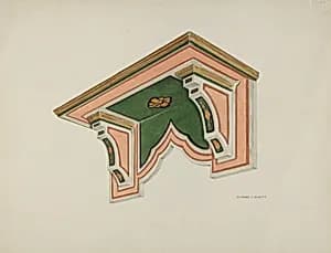 Wall Bracket (Eccleasiastical) by Edward Jewett