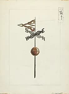 Weather Vane by Edward L. Loper