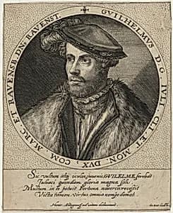 William V, Duke of Julich and Cleves by Heinrich Aldegrever