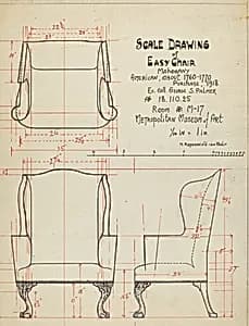 Wing Chair by M. Rosenshield-von-Paulin
