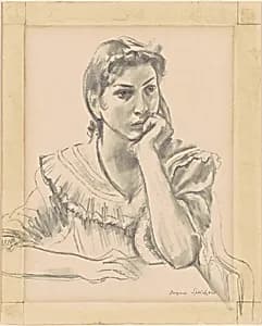 Woman Lost in Thought