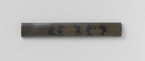 Sword knife hilt by anonymous