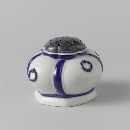 Insence burner with lobed sides by anonymous