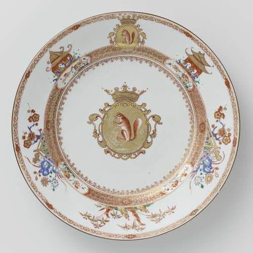 Dish with the arms of the Sichterman family by anonymous