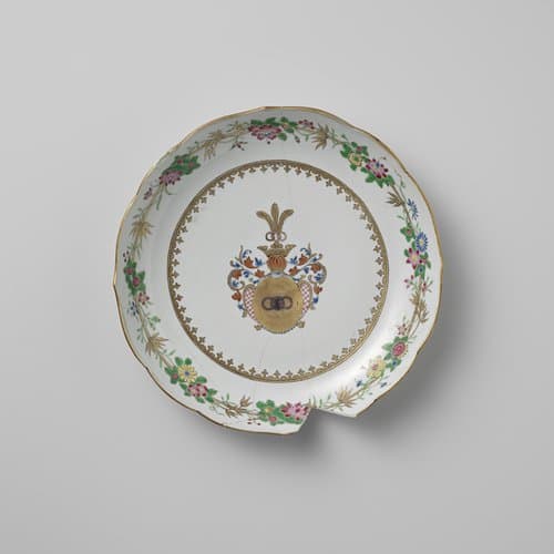 Sauver-dish with the arms of the Zurmegede family by anonymous