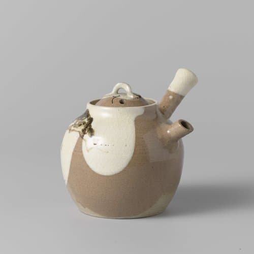 Ovoid teapot with a tree by anonymous