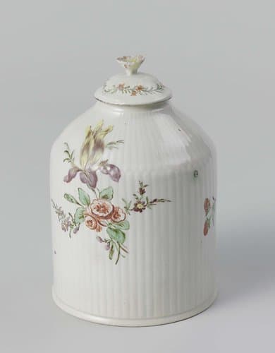 Tea caddy by Weesper porseleinfabriek
