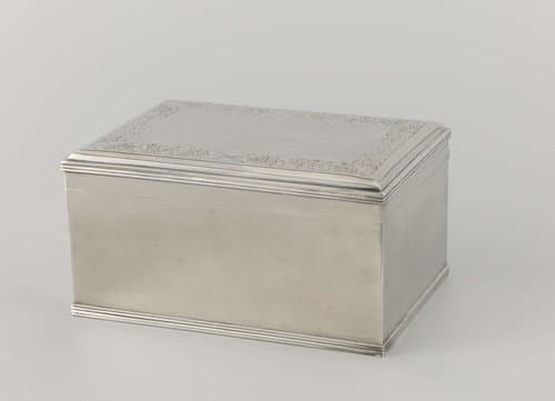 Trommel van glad zilver