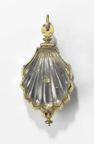 Horloge in de vorm van een schelp by Guillaume Nourrisson