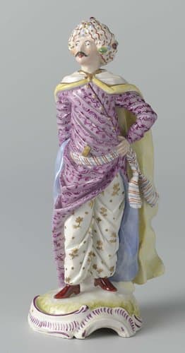 Figure of a sultan