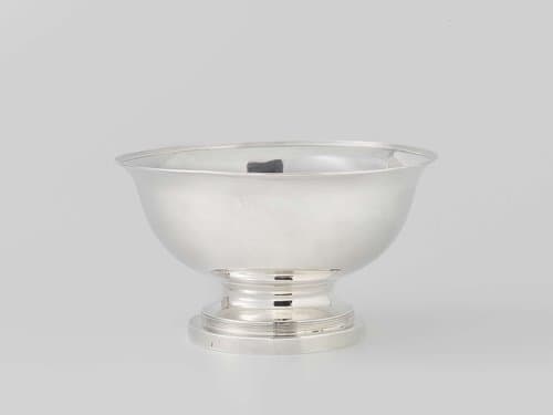 Spoelkom, rond, met filetranden by Egidius Adelaar