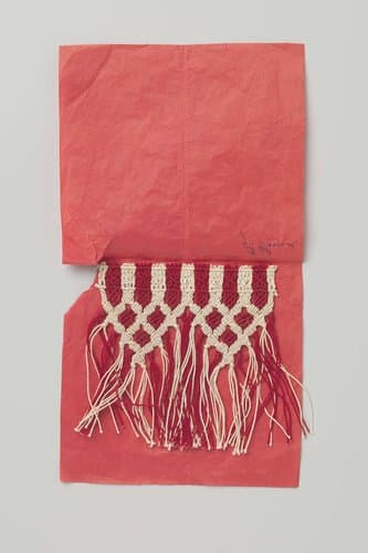 Werkstuk voor Diploma fraaie handwerken by Geesje Smid