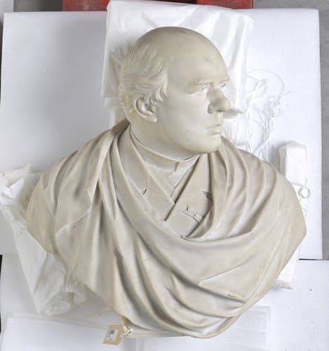 Borstbeeld van dr. Herman Johan Aloysius M. Schaepman (1844-1903), staatsman en dichter