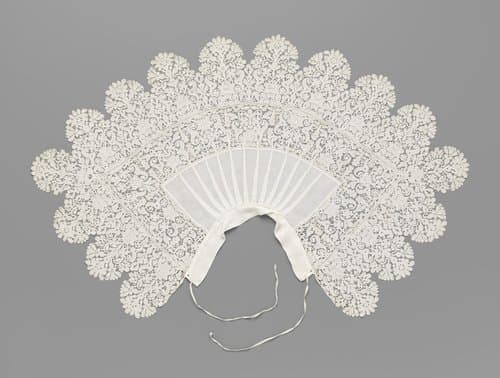 Linen and Bobbin Lace Collar by anonymous