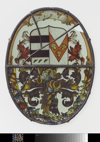Ruit met in het wapenschild onder meer drie Jacobsschelpen by anonymous