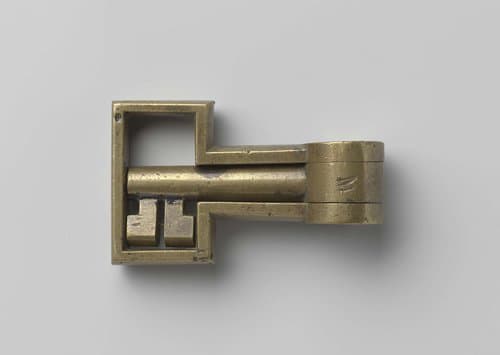 Vouwsleutel by Unknown Artist