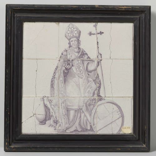 Tegeltableau van negen tegels by anonymous