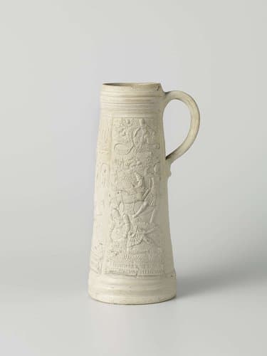 Fragment of a tankard (schnelle) with the Conversion of Paul by anonymous