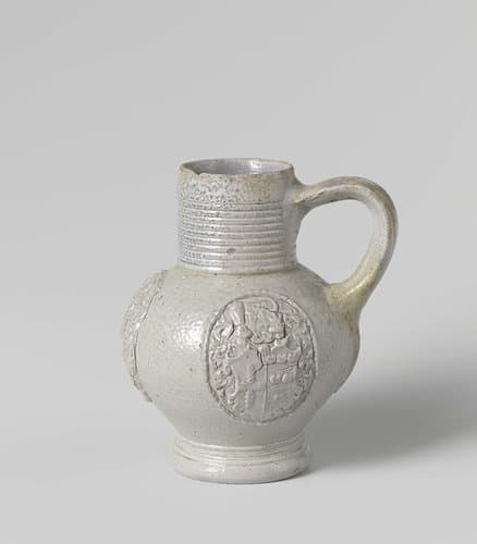 Jug with a coat of arms by anonymous