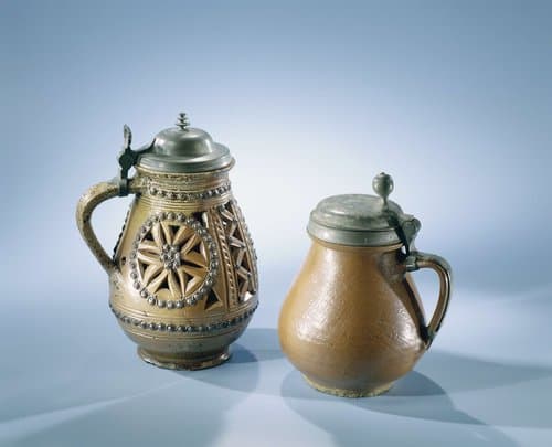 Brown jug by anonymous