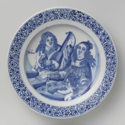 Charger with an Allegory of Hearing by anonymous