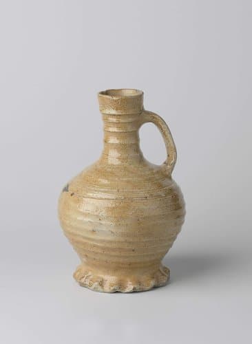 Jug with rilling by anonymous