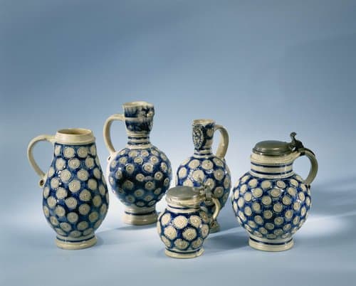 Jug with roundels by anonymous