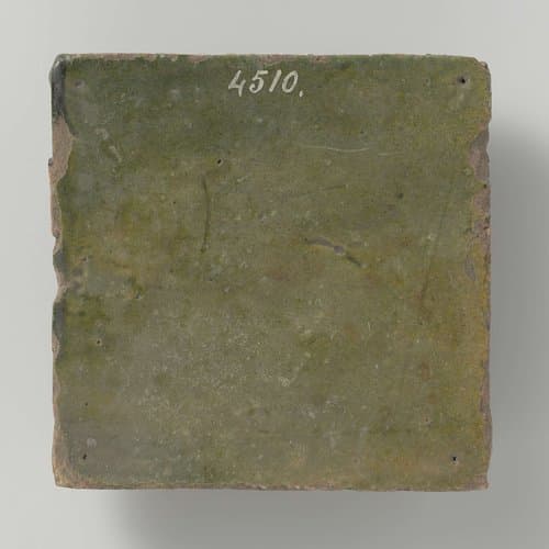 Groene vloertegel by anonymous