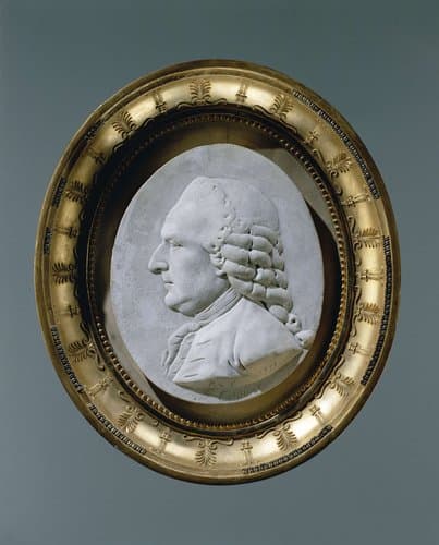 Self-portrait of Petrus Camper by Petrus Camper