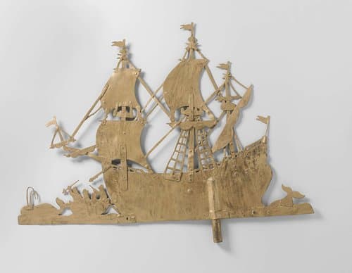 Windwijzer van een walvissenjacht by anonymous