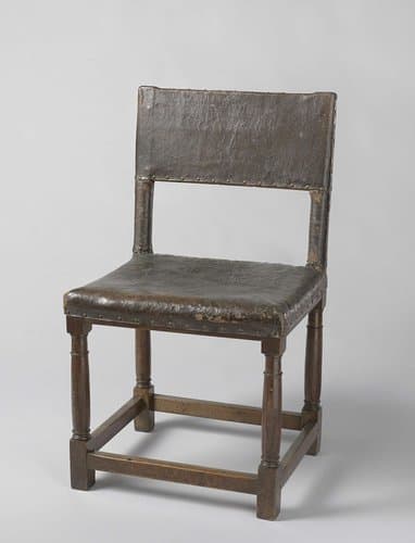 Stoel met kolompoten by anonymous