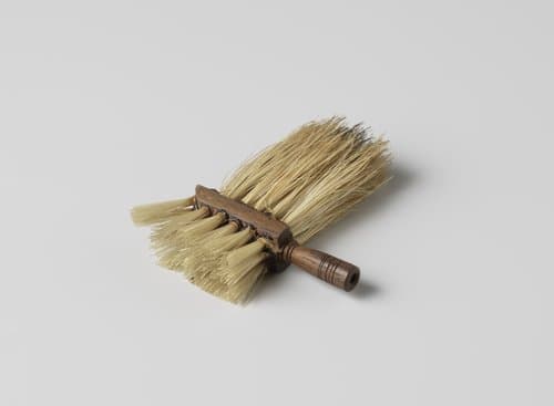 Stoffer met haren aan twee zijden by anonymous