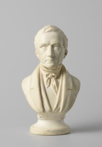 Borstbeeld van Guillaume Groen van Prinsterer (1801-1876)