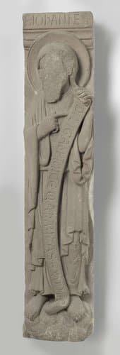 Relief with St John by anonymous