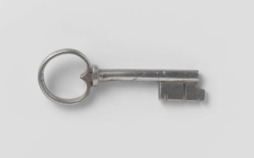 Harpoon lock with key by anonymous