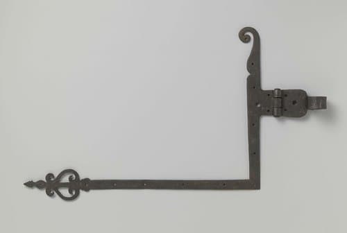 Hengsel met scharnier by Unknown Artist