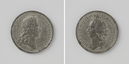 Hulde aan Willem III en Maria II Stuart by Jan Smeltzing (I)