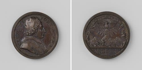 Inspanningen van Clemens XI om de vrede te bewaren by Giovanni Hamerani