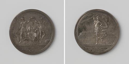 Kampement van het Nederlandse leger bij Breda by Peter Paul Werner