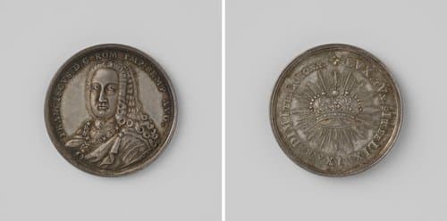 Frans I tot Duits keizer gekozen by Nicolaas van Swinderen