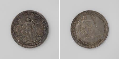 Aanvang van het jaar 1749 en vrede te Aken by Martinus Holtzhey